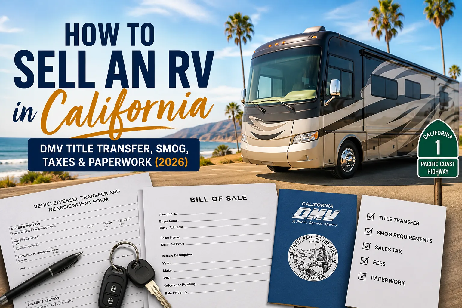 How to Sell an RV in California