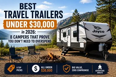 Best Travel Trailers Under $30,000 in 2026