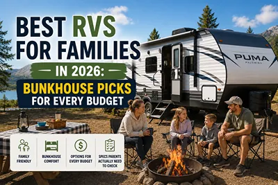 Best RVs for Families in 2026