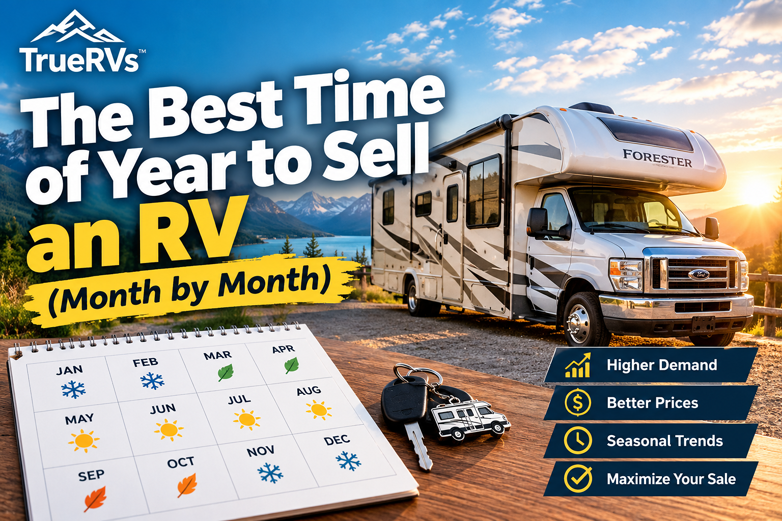The Best Time of Year to Sell an RV (Month by Month)