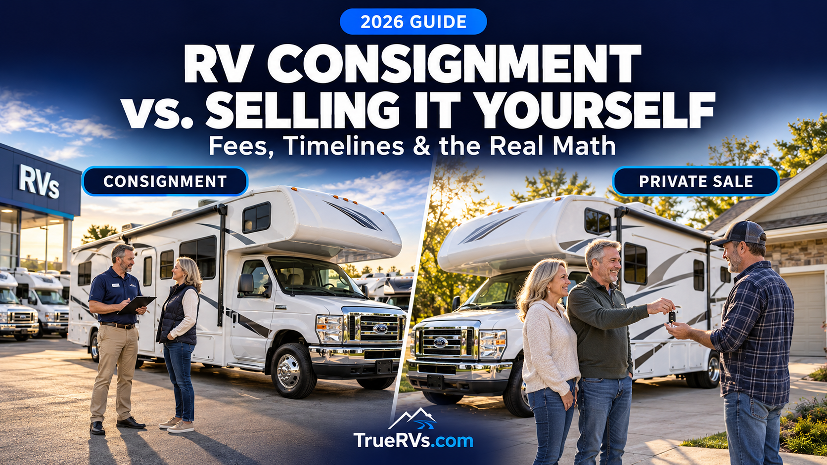 RV Consignment vs. Selling It Yourself: Fees, Timelines, and the Real Math (2026)