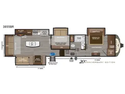 2019 Keystone Montana 3855BR photo 2