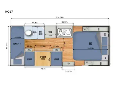 2024 Black Series Camper HQ Series HQ17 photo 2