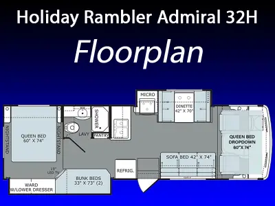 2016 Holiday Rambler ADMIRAL 32H photo 2