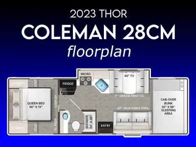 2023 Thor Motor Coach COLEMAN 28CM photo 2