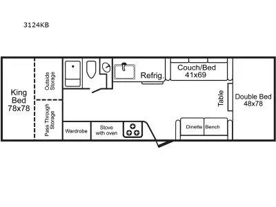 2027 Trailmanor 3124 Series 3124KB photo 2