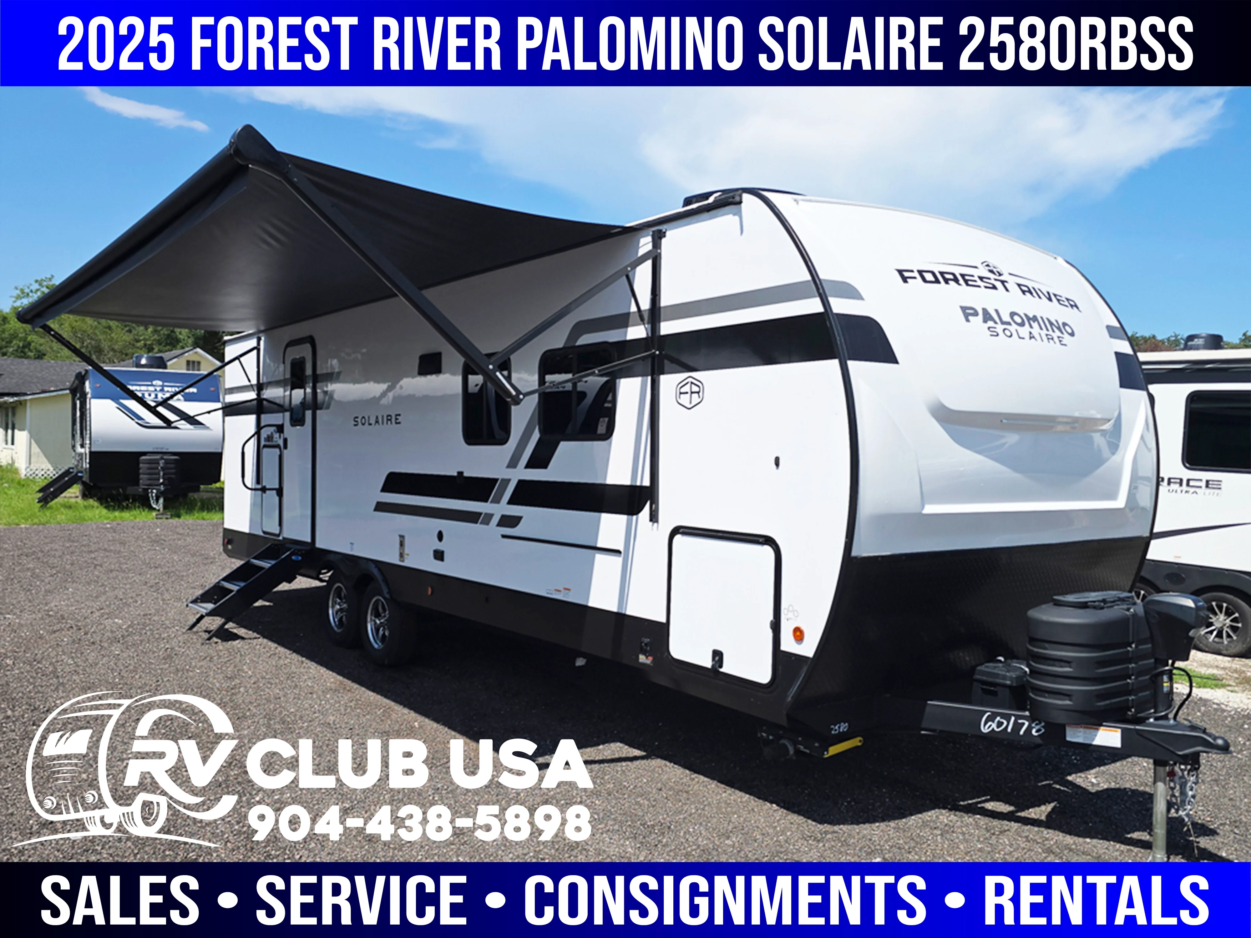 2025 Forest River PALOMINO SOLAIRE 2580RBSS exterior