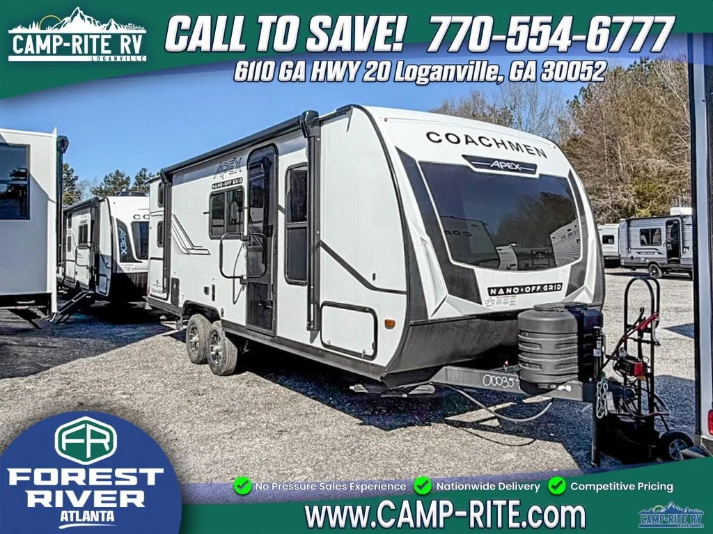2026 Coachmen Apex Nano 208BHS exterior