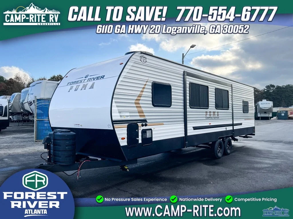 2027 Forest River Puma Camping Edition 304BHCE exterior