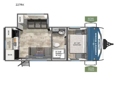 2027 Forest River Puma 227RK photo 2