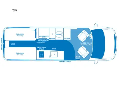 2025 Pleasure-Way Plateau TW (Twin Beds) photo 2