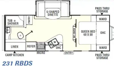 2015 Coachmen Freedom Express 231RBDS photo 2