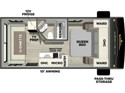 2027 Forest River Avenger LT 17RDX photo 2