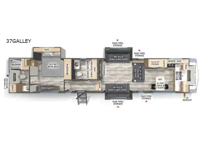 2026 Forest River Wildcat 37GALLEY photo 2