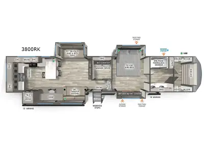 2026 Forest River Sierra 3800RK photo 2