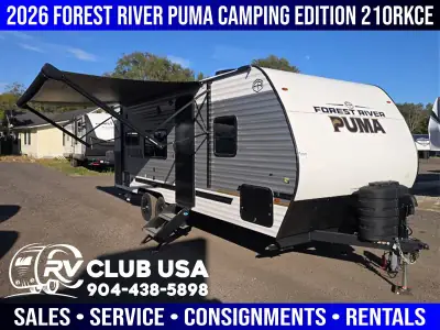 2026 Palomino PUMA CAMPING EDITION 210RKCE