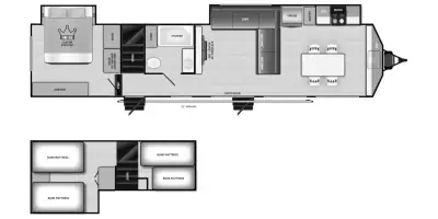2027 Forest River Salem Grand Villa 40FKP photo 42