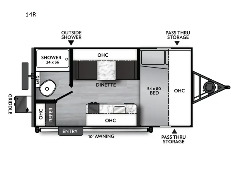 2027 Coachmen Remote 14R exterior