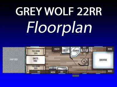 2019 Forest River CHEROKEE GREY WOLF 22RR photo 24