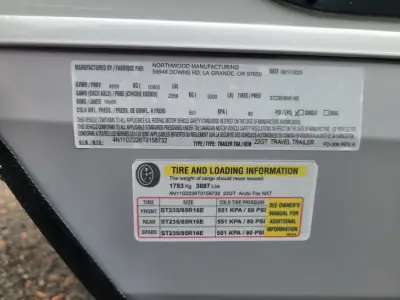 2026 Northwood Mfg ARCTIC FOX NXT 22GT photo 17
