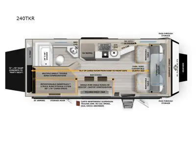 2026 Ember Overland Series 240TKR photo 2