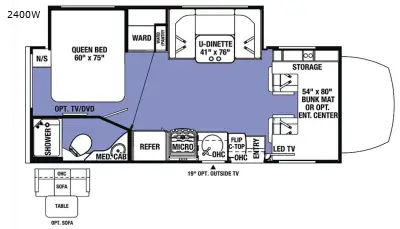 2018 Forest River Sunseeker MBS 2400W photo 2