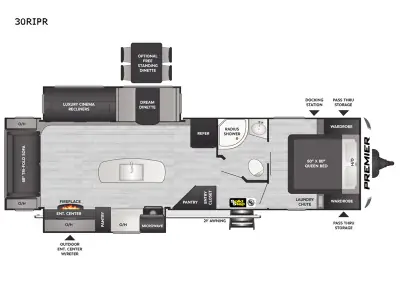 2022 Keystone Premier Ultra Lite 30RIPR photo 2