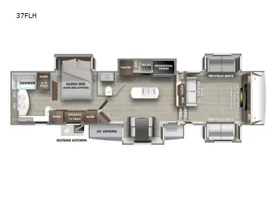 2021 Forest River Sabre 37FLH photo 2