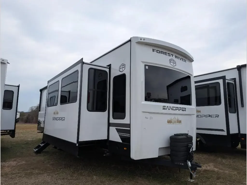 2026 Forest River Sandpiper Destination Trailers 389HBFL exterior