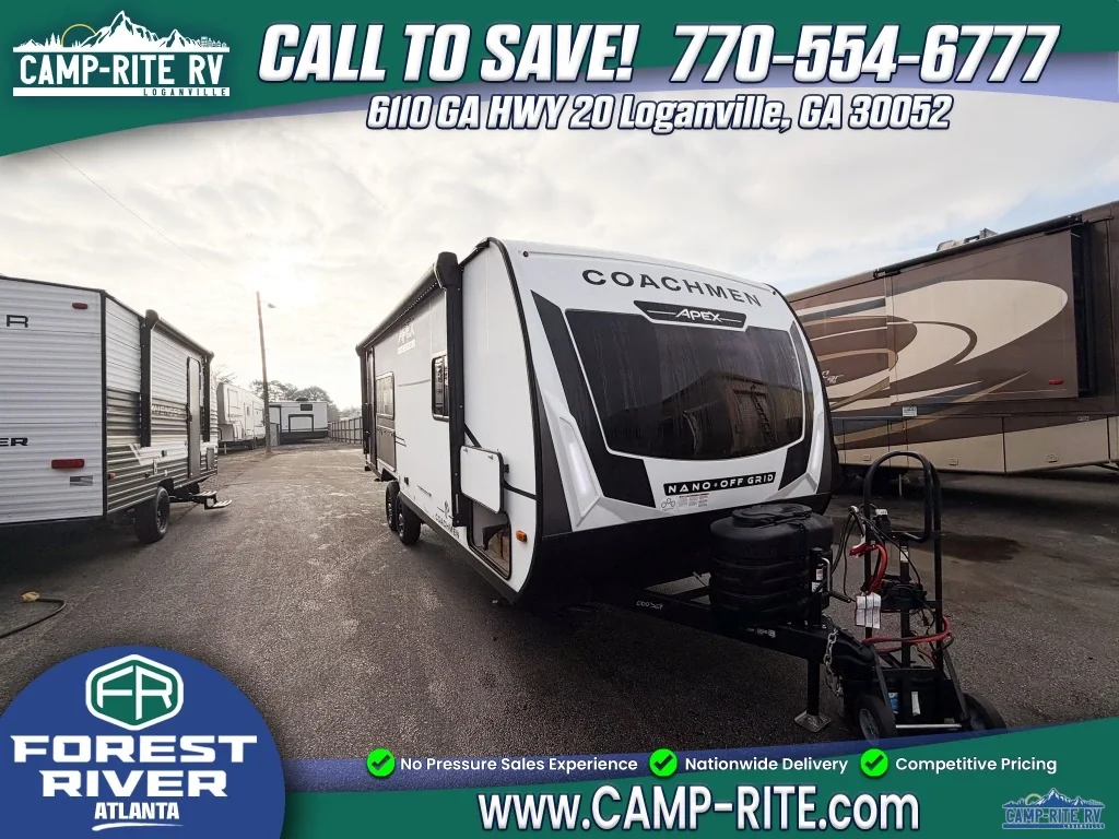 2026 Coachmen Apex Nano 216RKS exterior