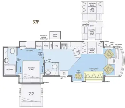 2012 Winnebago Adventurer 37F photo 2