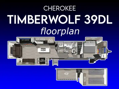 2022 Forest River CHEROKEE TIMBERWOLF 39DL photo 2