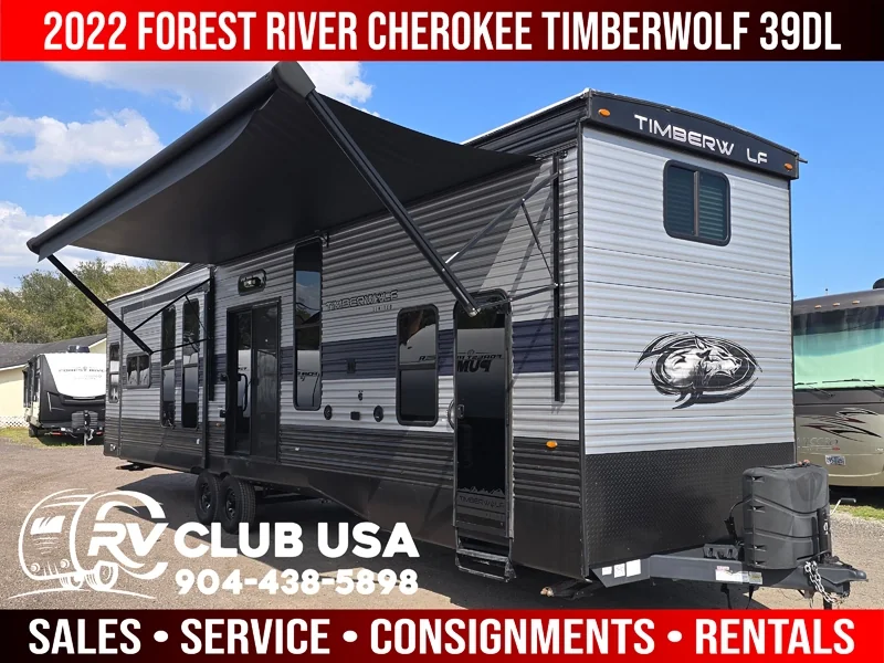 2022 Forest River CHEROKEE TIMBERWOLF 39DL exterior