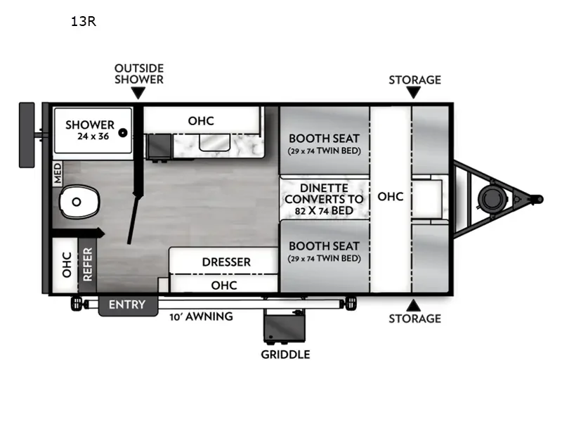 2027 Coachmen Remote 13R exterior