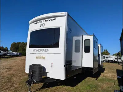 2026 Forest River Sandpiper Destination Trailers 396RKLR photo 3