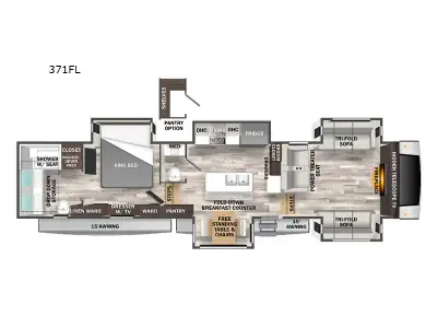 2023 Forest River Cedar Creek 371FL photo 2
