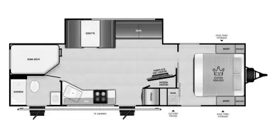2027 Forest River Salem 26DBHD photo 34
