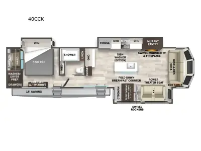 2026 Forest River Cedar Creek Cottage 40CCK photo 2