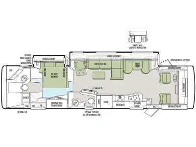 2014 Tiffin Motorhomes Allegro 36 LA photo 29