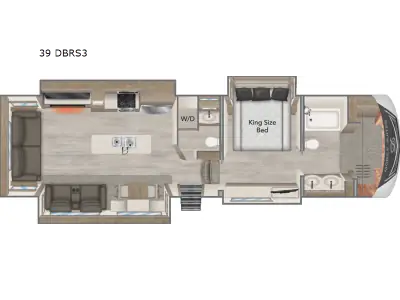 2022 Drv Mobile Suites 39 DBRS3 photo 2