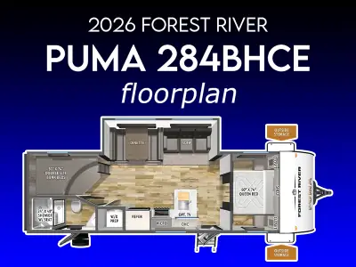 2026 Palomino PUMA CAMPING EDITION 284BHCE photo 2