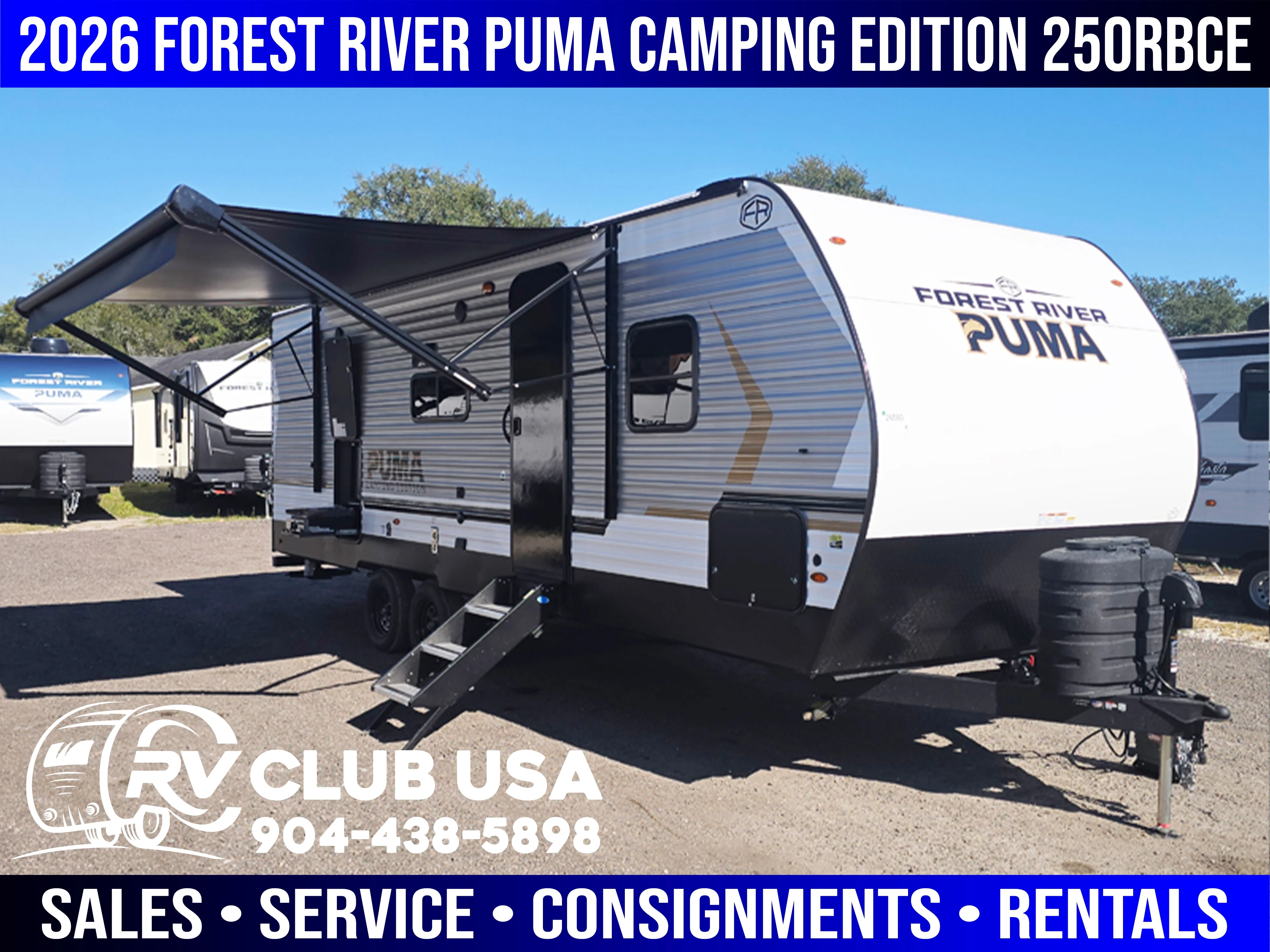 2026 Palomino PUMA CAMPING EDITION 250RBCE exterior