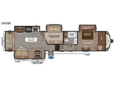 2018 Keystone Montana 3950BR photo 2
