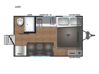 2026 Shasta Rvs Compact 16RE photo 2
