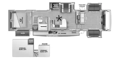 2022 Forest River Sabre 37FLL photo 38
