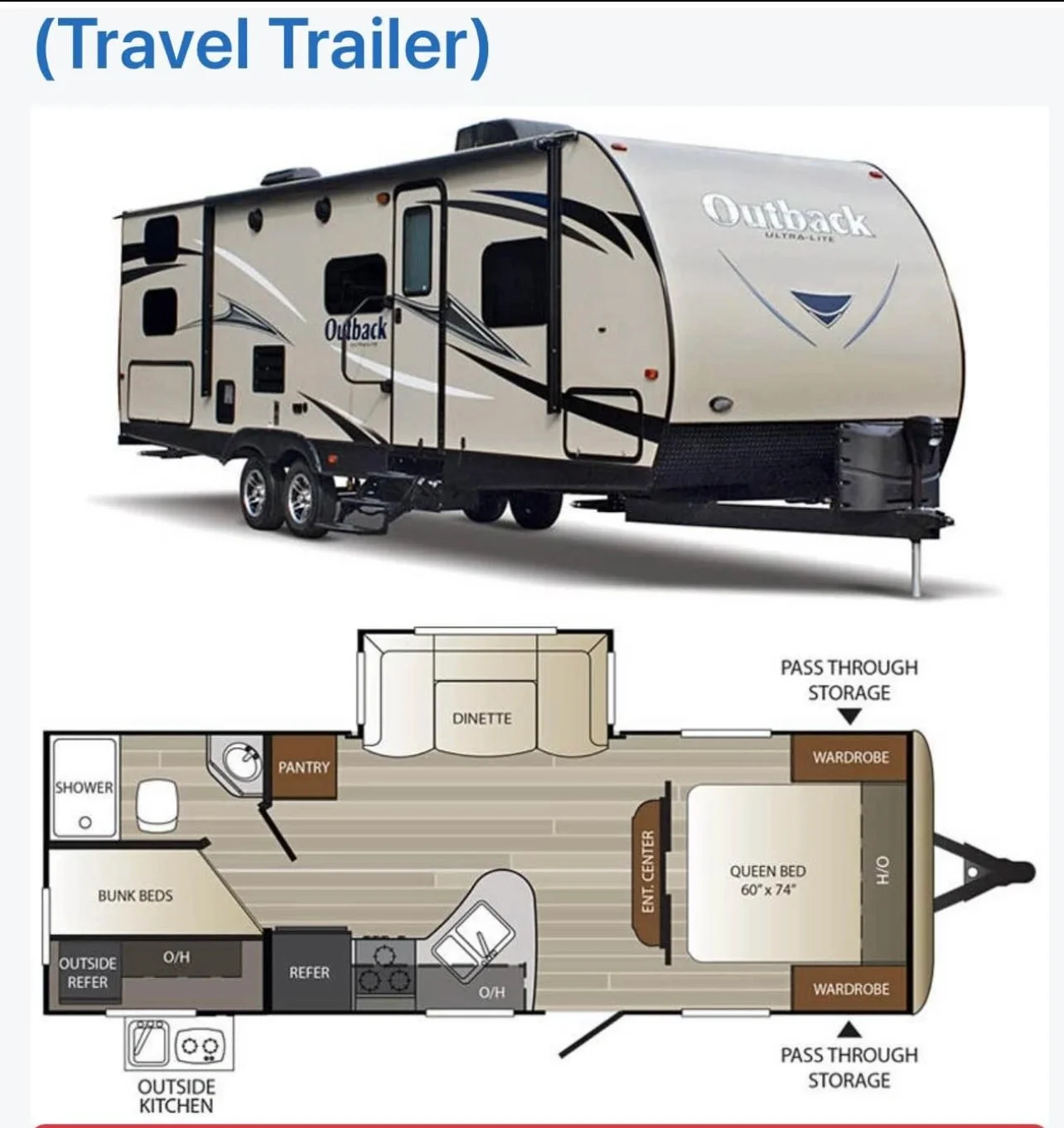 2016 KEYSTONE OUTBACK SUPER-LITE exterior