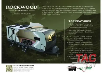 2026 Forest River Rockwood Signature 8337RL photo 75