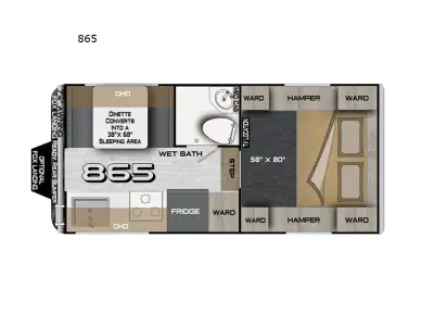 2027 Northwood Mfg Arctic Fox Camper 865 photo 20