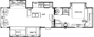 2007 Forest River Cedar Creek 37 CKQS photo 2