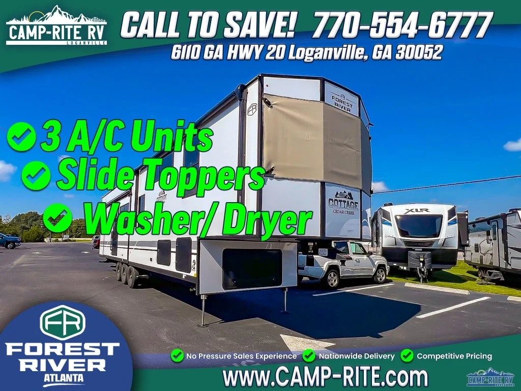 2026 Forest River Cedar Creek Cottage Fifth Wheels 412FWC exterior
